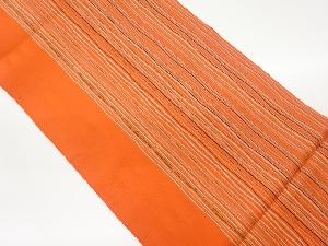 縞模様織出し袋帯